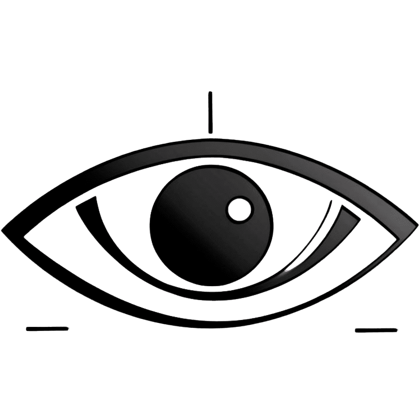 Diagrama del nervio óptico afectado por glaucoma
